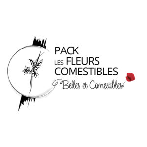 Pack les fleurs comestibles